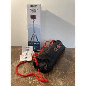 Coman MT55 Compact Travel Professional Aluminum Tripod for Camera Go Pro Phone